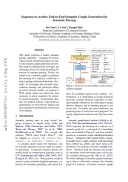 Sequence-to-Action: End-to-End Semantic Graph Generation for Semantic
  Parsing