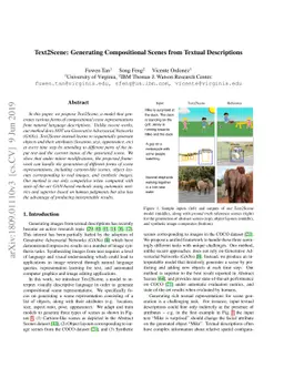 Text2Scene: Generating Compositional Scenes from Textual Descriptions