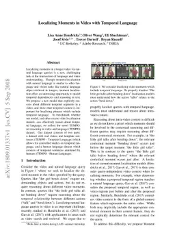 Localizing Moments in Video with Temporal Language