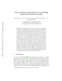 Visual Coreference Resolution in Visual Dialog using Neural Module
  Networks