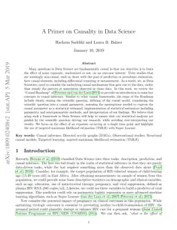 A Primer on Causality in Data Science
