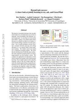 Beyond task success: A closer look at jointly learning to see, ask, and
  GuessWhat
