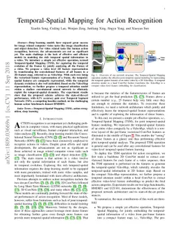 Temporal-Spatial Mapping for Action Recognition