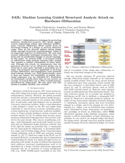 SAIL: Machine Learning Guided Structural Analysis Attack on Hardware
  Obfuscation