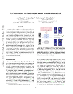 Re-ID done right: towards good practices for person re-identification