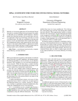 EffNet: An Efficient Structure for Convolutional Neural Networks