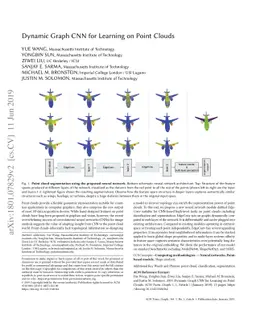 Dynamic Graph CNN for Learning on Point Clouds