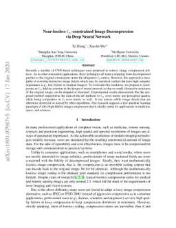 Near-lossless $\ell_\infty$-constrained Image Decompression via Deep
  Neural Network