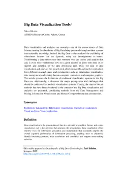 Big Data Visualization Tools