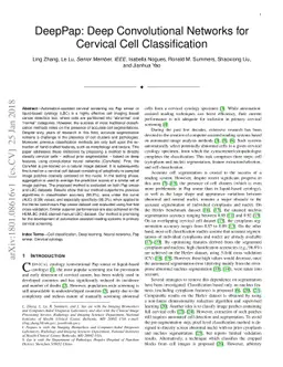 DeepPap: Deep Convolutional Networks for Cervical Cell Classification