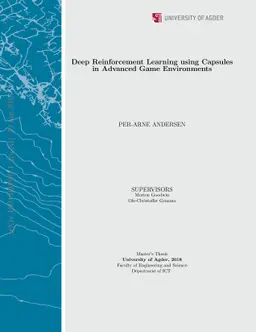 Deep Reinforcement Learning using Capsules in Advanced Game Environments