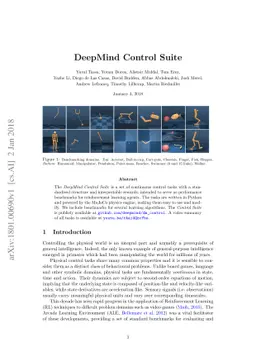 DeepMind Control Suite