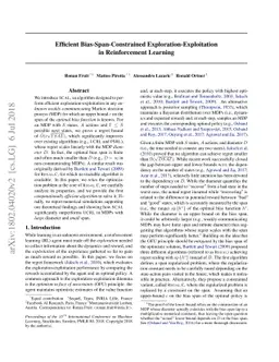 Efficient Bias-Span-Constrained Exploration-Exploitation in
  Reinforcement Learning
