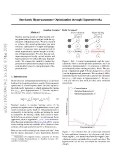 Stochastic Hyperparameter Optimization through Hypernetworks