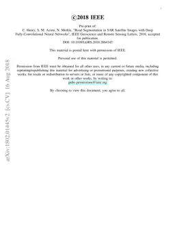 Road Segmentation in SAR Satellite Images with Deep Fully-Convolutional
  Neural Networks