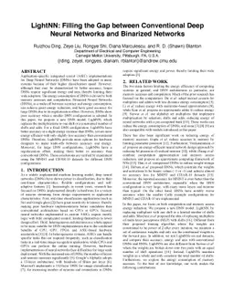 LightNN: Filling the Gap between Conventional Deep Neural Networks and
  Binarized Networks