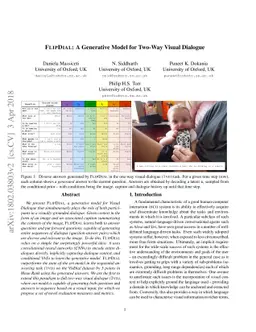 FlipDial: A Generative Model for Two-Way Visual Dialogue