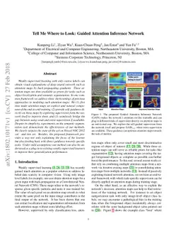 Tell Me Where to Look: Guided Attention Inference Network