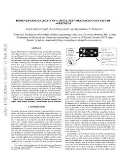 Improved Explainability of Capsule Networks: Relevance Path by Agreement