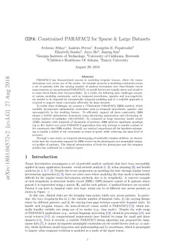 COPA: Constrained PARAFAC2 for Sparse & Large Datasets