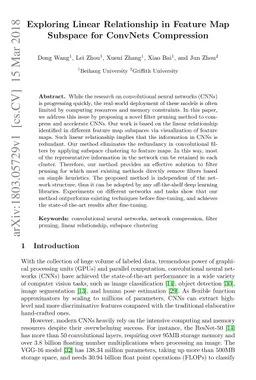 Exploring Linear Relationship in Feature Map Subspace for ConvNets
  Compression