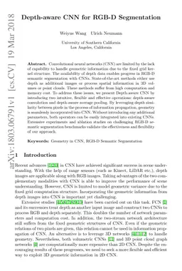Depth-aware CNN for RGB-D Segmentation