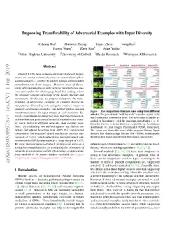 Improving Transferability of Adversarial Examples with Input Diversity