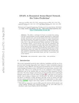 DYAN: A Dynamical Atoms-Based Network for Video Prediction