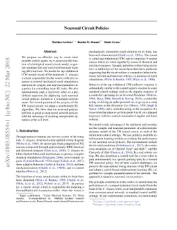 Neuronal Circuit Policies