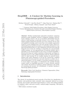 DeepDRR -- A Catalyst for Machine Learning in Fluoroscopy-guided
  Procedures