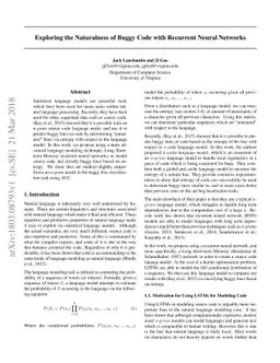 Exploring the Naturalness of Buggy Code with Recurrent Neural Networks