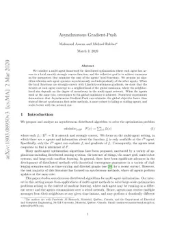 Asynchronous Gradient-Push