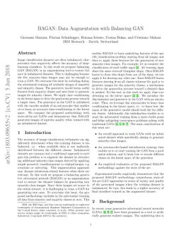 BAGAN: Data Augmentation with Balancing GAN