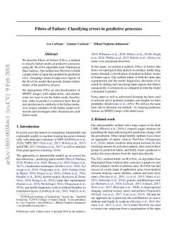 Fibres of Failure: Classifying errors in predictive processes