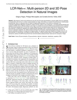 LCR-Net++: Multi-person 2D and 3D Pose Detection in Natural Images