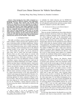 Focal Loss Dense Detector for Vehicle Surveillance