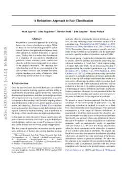 A Reductions Approach to Fair Classification