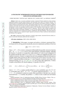 A Stochastic Semismooth Newton Method for Nonsmooth Nonconvex
  Optimization
