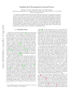 Standing Wave Decomposition Gaussian Process