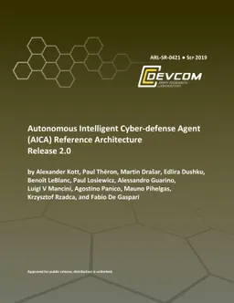 Autonomous Intelligent Cyber-defense Agent (AICA) Reference
  Architecture. Release 2.0