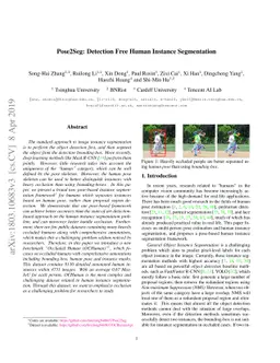 Pose2Seg: Detection Free Human Instance Segmentation