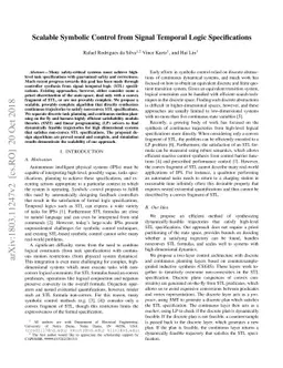 Scalable Integrated Task and Motion Planning from Signal Temporal Logic
  Specifications