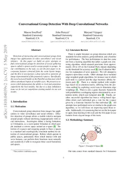 Conversational Group Detection With Deep Convolutional Networks