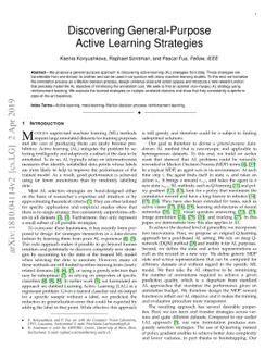 Discovering General-Purpose Active Learning Strategies