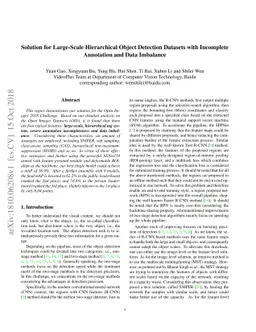 Solution for Large-Scale Hierarchical Object Detection Datasets with
  Incomplete Annotation and Data Imbalance