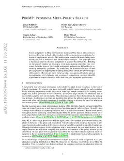 ProMP: Proximal Meta-Policy Search