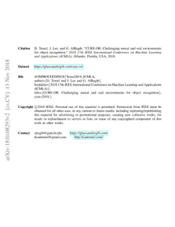 CURE-OR: Challenging Unreal and Real Environments for Object Recognition