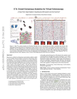 C2A: Crowd Consensus Analytics for Virtual Colonoscopy