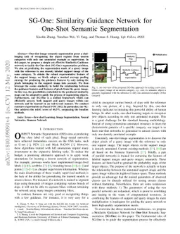 SG-One: Similarity Guidance Network for One-Shot Semantic Segmentation