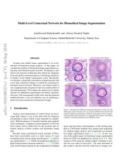 Multi-Level Contextual Network for Biomedical Image Segmentation